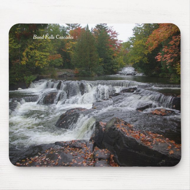 Bond Falls Cascades mousepad (Vorne)