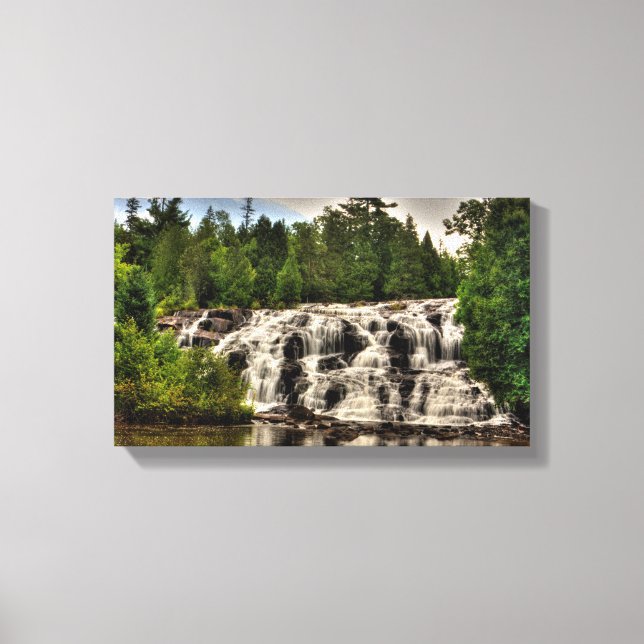Bond Falls, Michigan Leinwanddruck (Vorderseite)