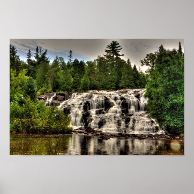 Bond Falls, Michigan Poster (Vorne)