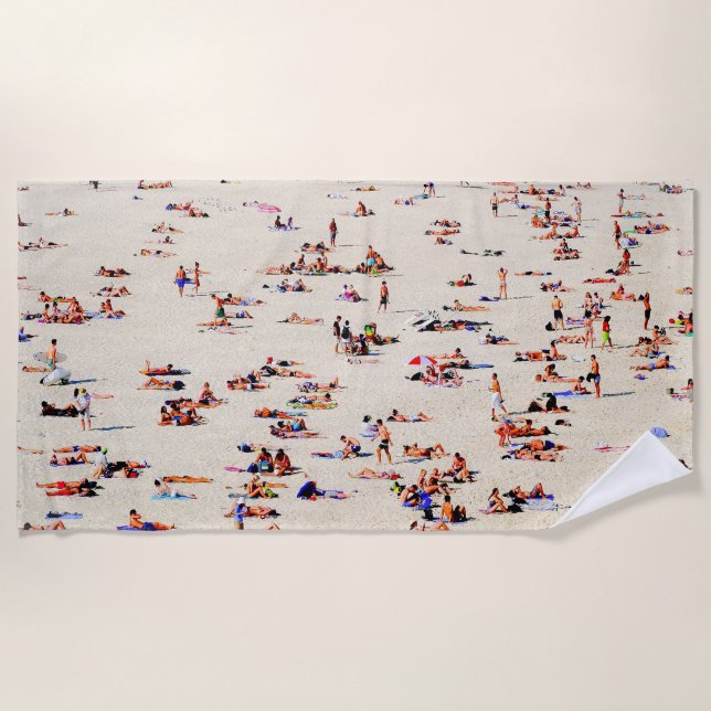 Bondi Badegäste, 2016 (Foto) | SVP-Bilder Strandtuch (Vorderseite)