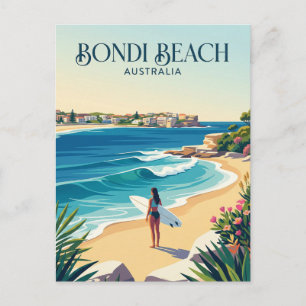 Bondi Beach Australien Postkarte
