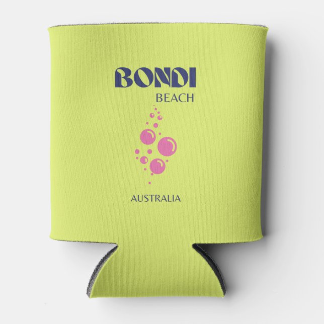 Bondi Beach, gelb Limon Dosenkühler (Vorderseite)