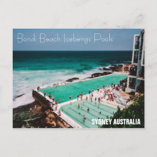 Bondi Beach Icebergs Pool - Carte postale