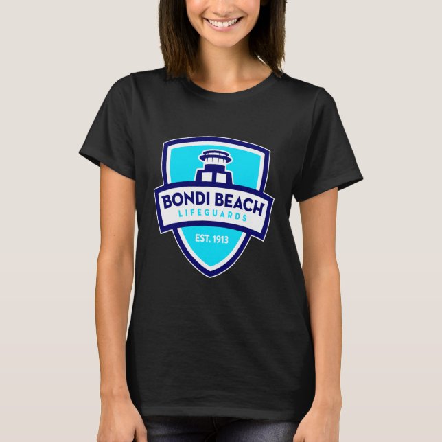 Bondi Beach Rescue Beach Ocean Sea T-Shirt (Vorderseite)