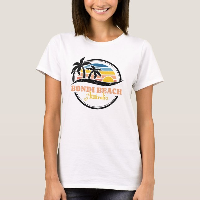 Bondi Beach - Sydney Australien T-Shirt (Vorderseite)