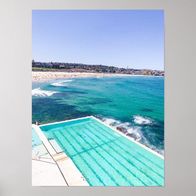 Bondi Icebergs Fotografie Poster (Vorne)