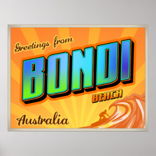 BONDI-Plakat Poster