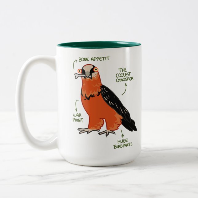 Bone Apettit Zweifarbige Tasse (Links)