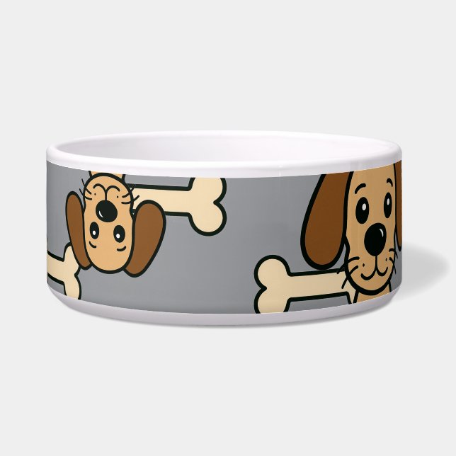 ‚Bone Appétit‘ Napf (Vorderseite)