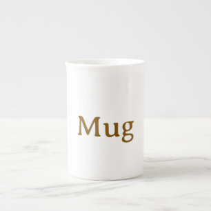 Bone-China-Tasse Prozellantasse