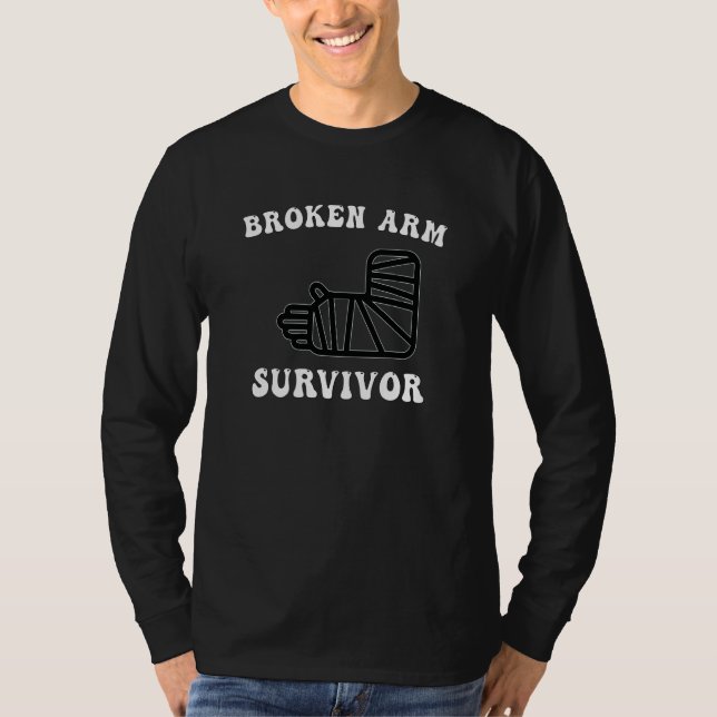 Bone Fracture Arm Fracture Fracture T-Shirt (Vorderseite)