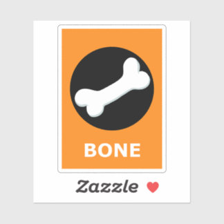 BONE Halloween Sticker