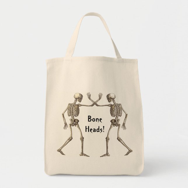 Bone Heads Skeletts Bag Tragetasche (Vorne)