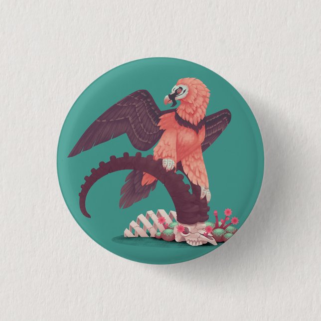 Bone King Button (Vorderseite)