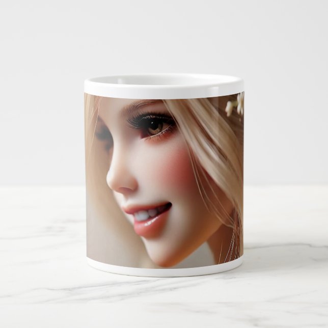 "Bonecas Encantadas: Guardiãs de Sonhos e Memórias Jumbo-Tasse (Vorderseite)