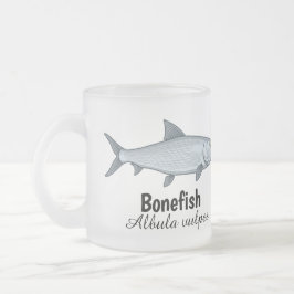 Bonefish-Frostglas-Tasse von SciPerspective Mattglastasse