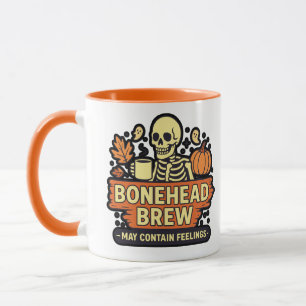 Bonehead Brew – Kann Gefühle enthalten – Lustig  Tasse