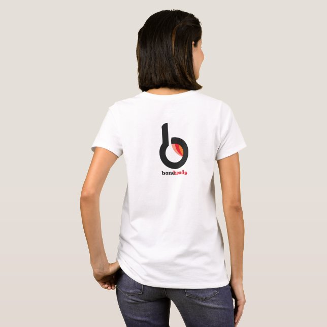 boneHeads™ B2 Logo 26 T-Shirt (Schwarz voll)