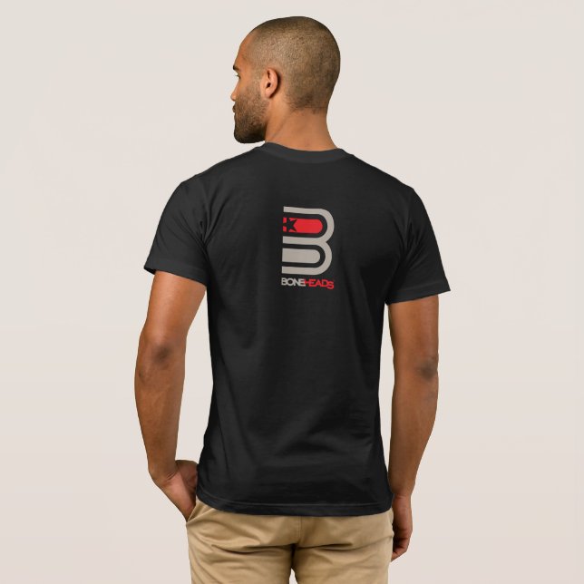 boneHeads™ BB Logo 22 T-Shirt (Schwarz voll)