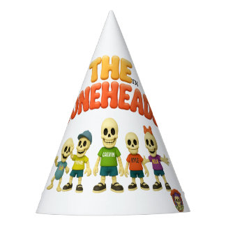 Bones Academy™ Die Boneheads™ Partyhütchen