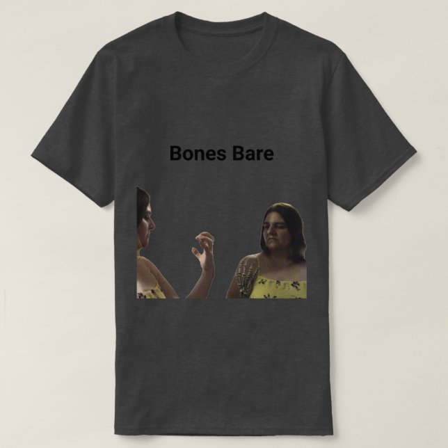 Bones Bare Album T-Shirt (Design vorne)