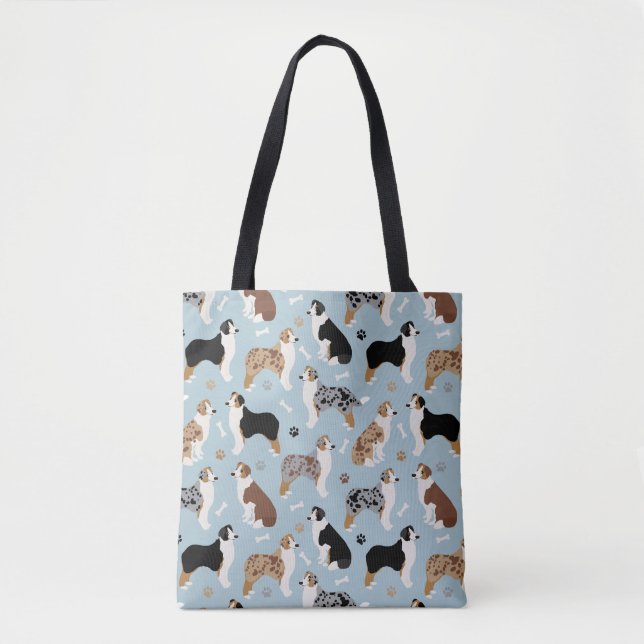 Bones et Sacs fourre-tout bleus de bergers austral (Devant)