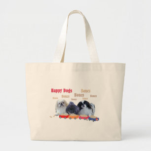 Bones Happy Dogs Jumbo Stoffbeutel
