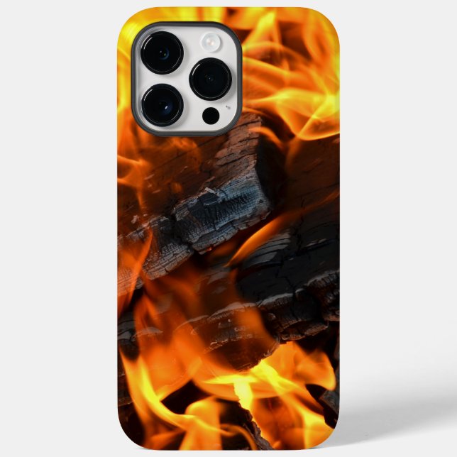 Bonfire Flames Case-Mate iPhone 14 Pro Max Hülle (Rückseite)