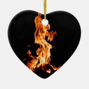 Bonfire Keramik Ornament