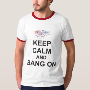 Bonfire Night 5. Nov T - Shirt BEHIELT CALM und BA