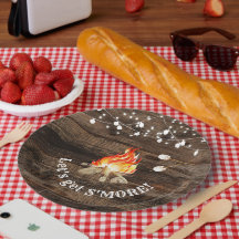 Bonfire Party Lass uns S'more