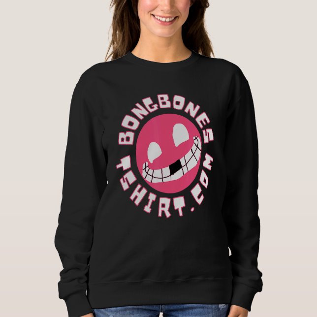 Bong Bones Com Design Sweatshirt (Vorderseite)