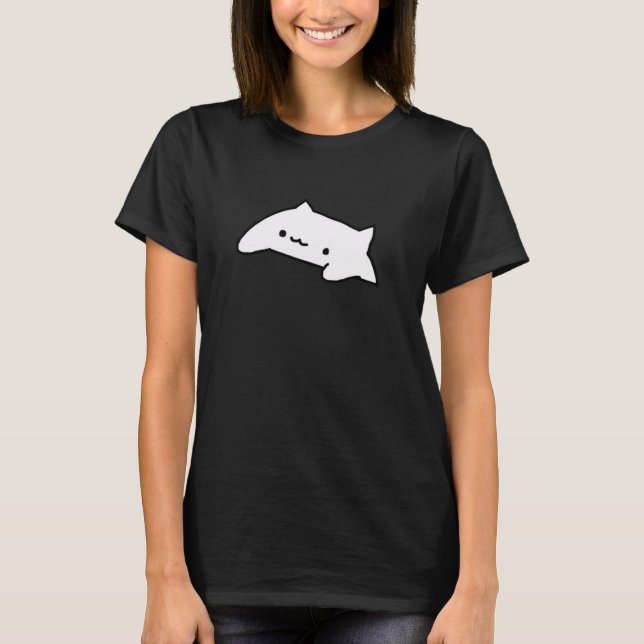 Bongo Cat Meme T-Shirt (Vorderseite)