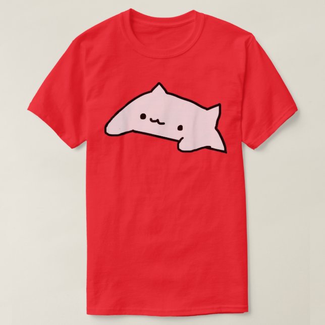 Bongo Cat Meme  T-Shirt (Design vorne)