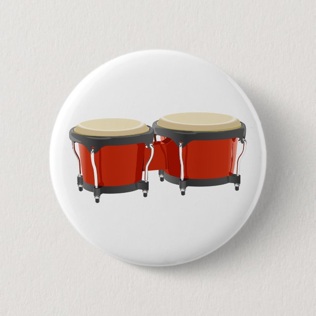 Bongo Drums Button (Vorderseite)