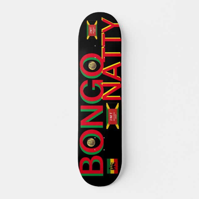 BONGO NATTY   JMT 7 3/4" Skateboard Deck (Vorne)