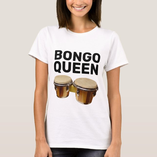 BONGO REINE BONGO DROUMS T-SHIRTS (Devant)