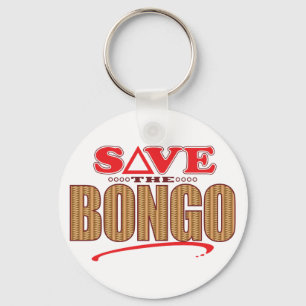 Bongo retten schlüsselanhänger