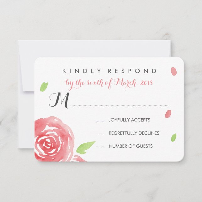 Bonheur Floral RSVP (Devant)