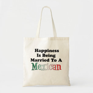 Bonheur Marié Au Sac fourre-tout Mexicain