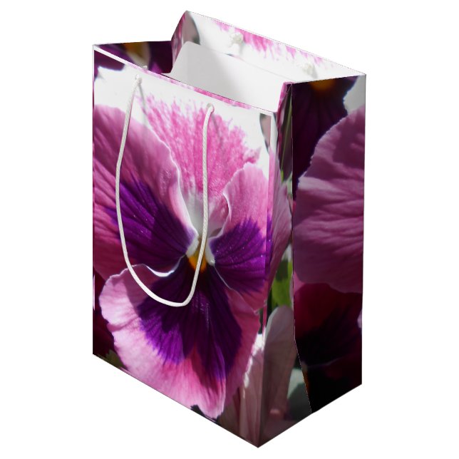 Bonheur Mittlere Geschenktüte (Vorderseite Schrägansicht)