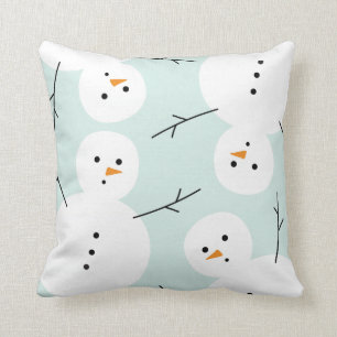 Bonhomme de neige   Oreiller de vacances