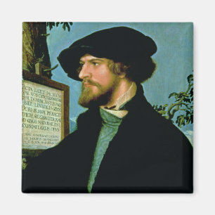 Bonifacius Amerbach, 1519 (Öl auf Kiefernholz) Magnet