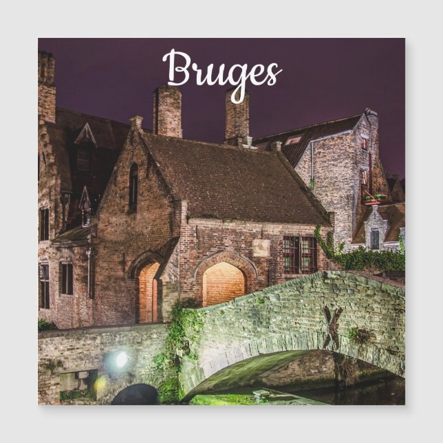 Bonifacius Brücke im Brügge Magnet (Vorderseite)