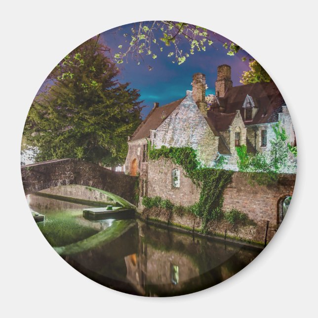 Bonifacius-Brücke in Brügge Magnet (Vorne)