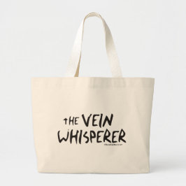 Bonified_Nurse_-_the_vein_whisperer2 Jumbo Stoffbeutel