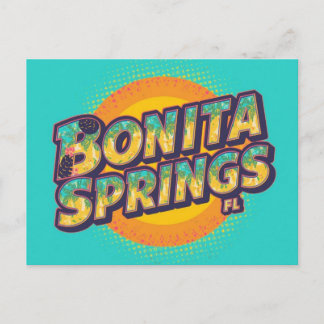 Bonita springs dreaming postkarte