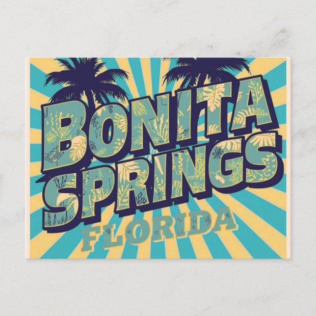 Bonita springs dreaming postkarte (Vorderseite)