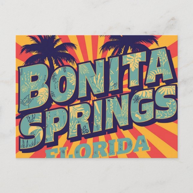Bonita springs dreaming postkarte (Vorderseite)