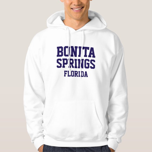 Bonita Springs Florida Men's Hoodie (Vorderseite)